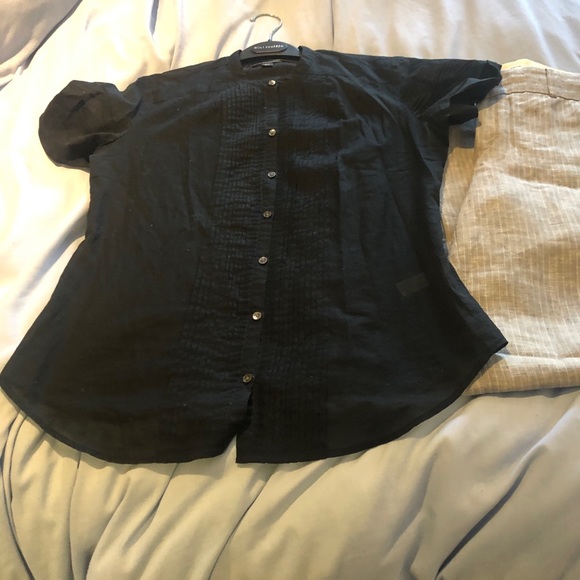 tuxedo style top: banana republic - Picture 14 of 15